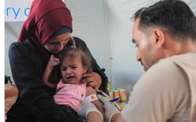 Israeli und Palästinenser gemeinsam in Gaza für Kinder